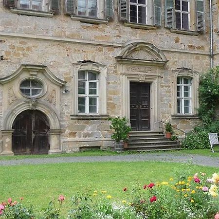 Ferienzimmer Im Schloss Burgpreppach Hotel Exterior foto